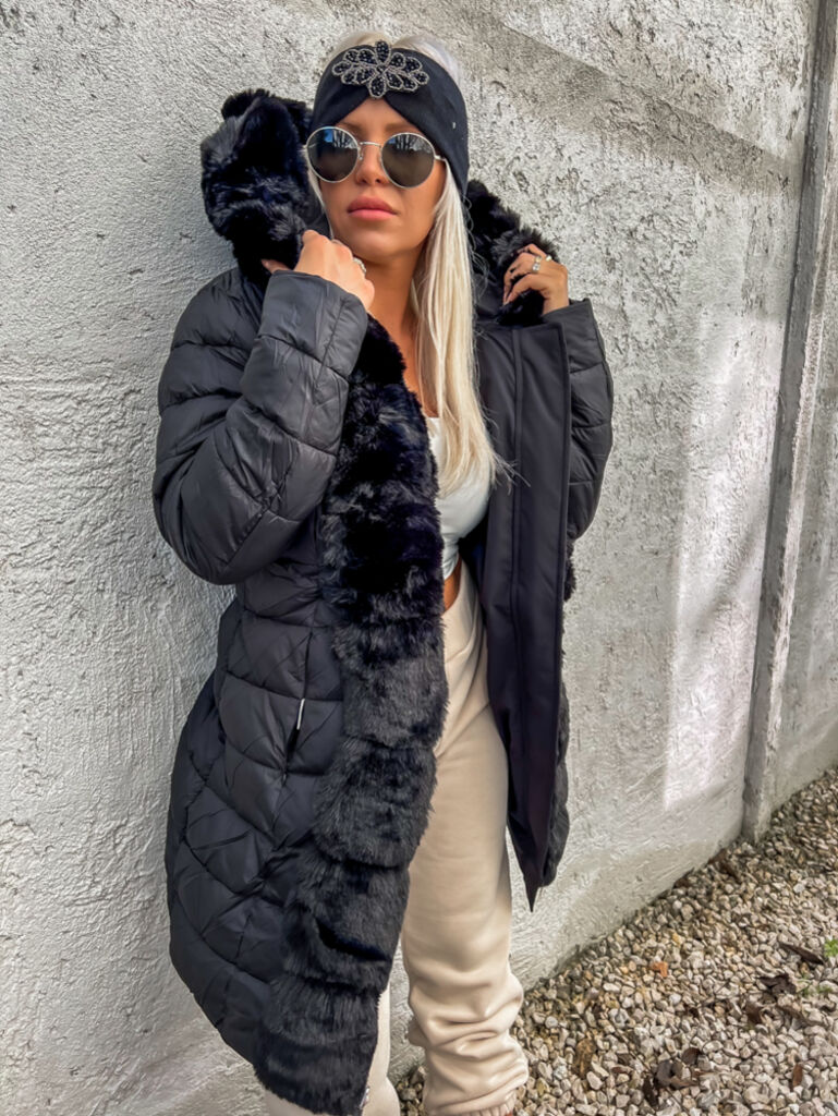 Obojstranná zimná parka s kapucňou ALEYSHA+ - next