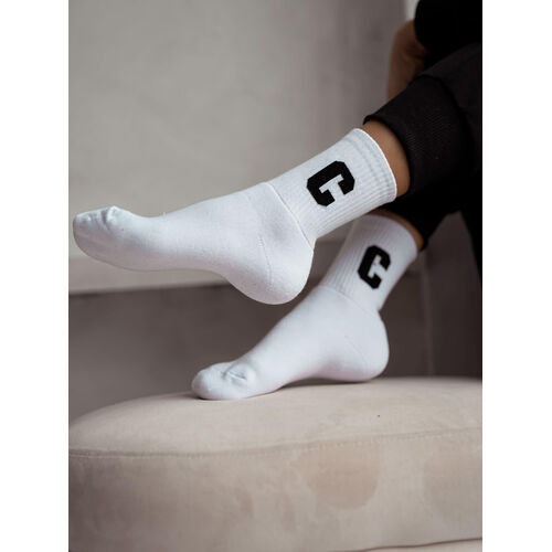 E-shop Biele dámske ponožky CECE