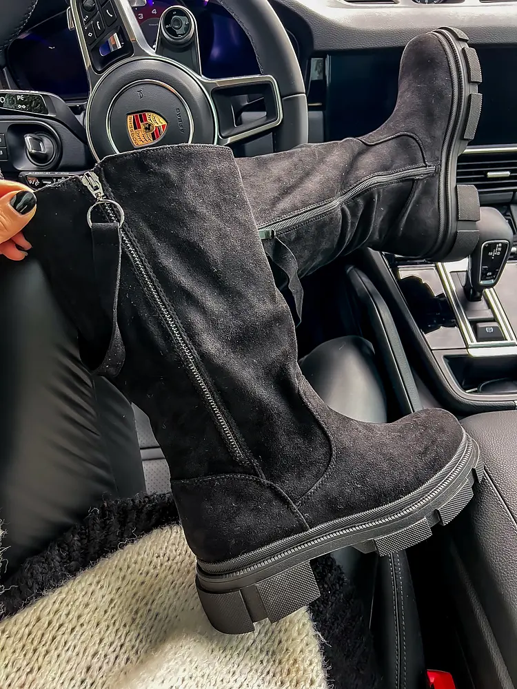 Čierne dámske čižmy LETICIA- - next