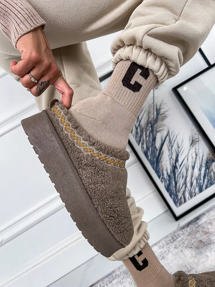 Teplé kotníkové topánky BORY+