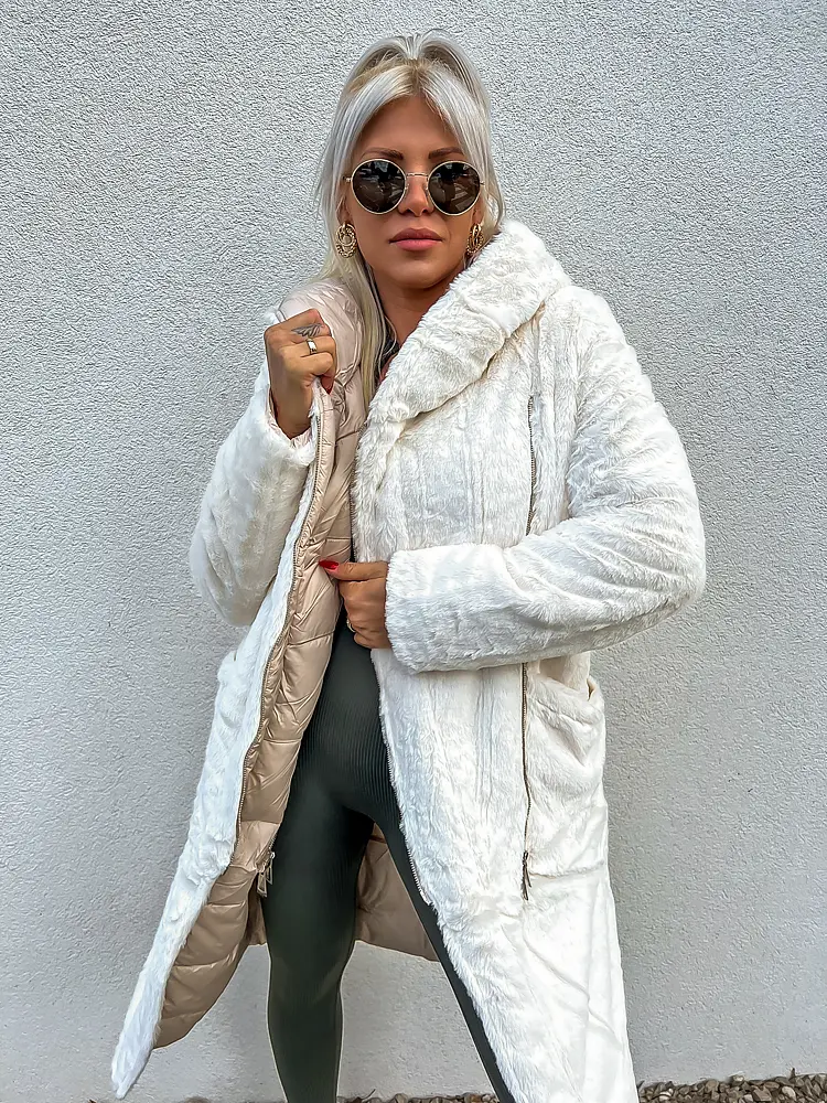 Obojstranná zimná bunda s kapucňou WILLA+