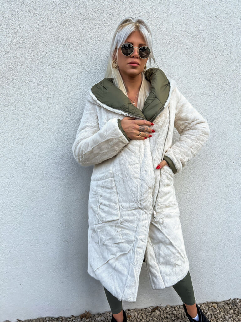 Obojstranná zimná bunda s kapucňou WILLA+ - next