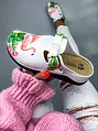 Vzorované zdravotnícke šľapky FLAMINGO
