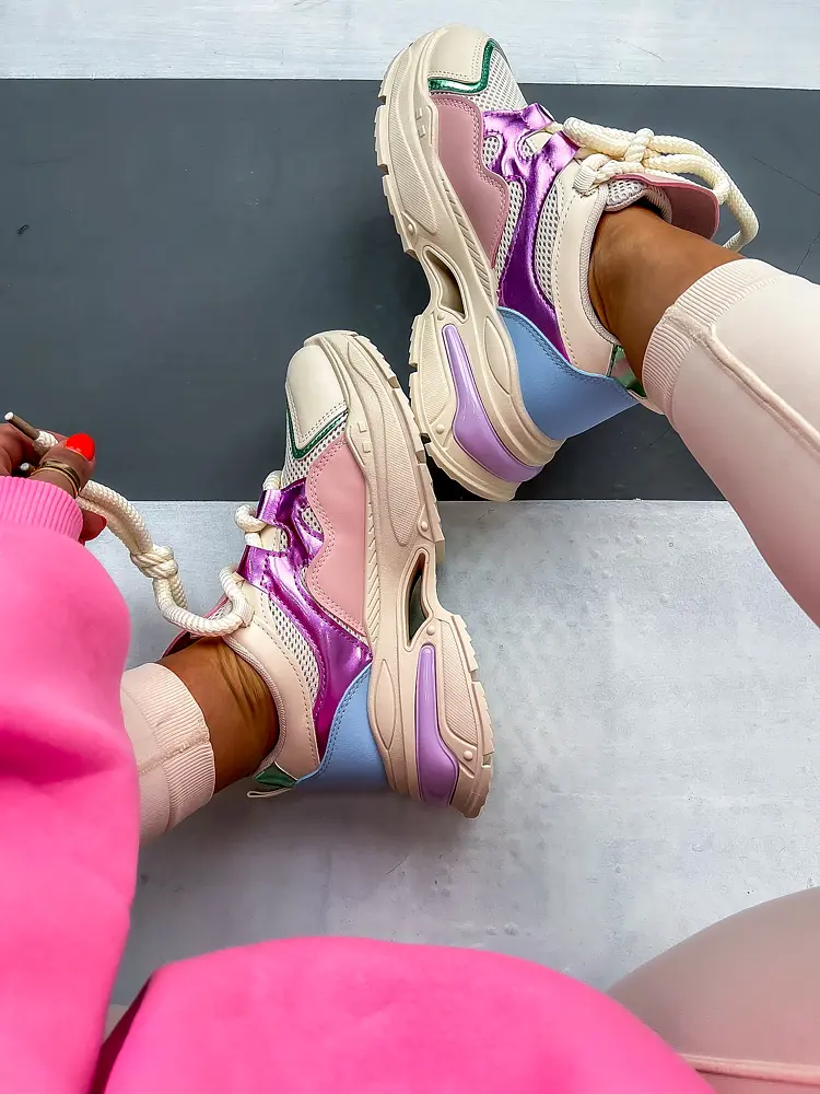 Farebné dámske tenisky CLAIRE+ - next