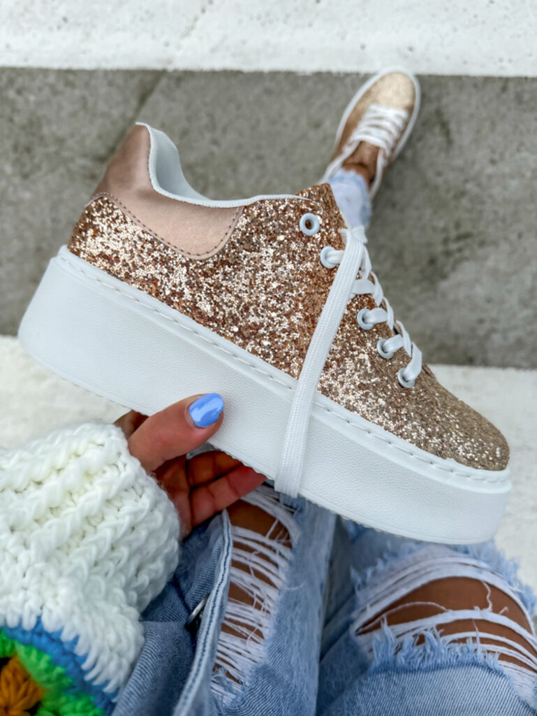 Trblietavé dámske tenisky GRETHA+