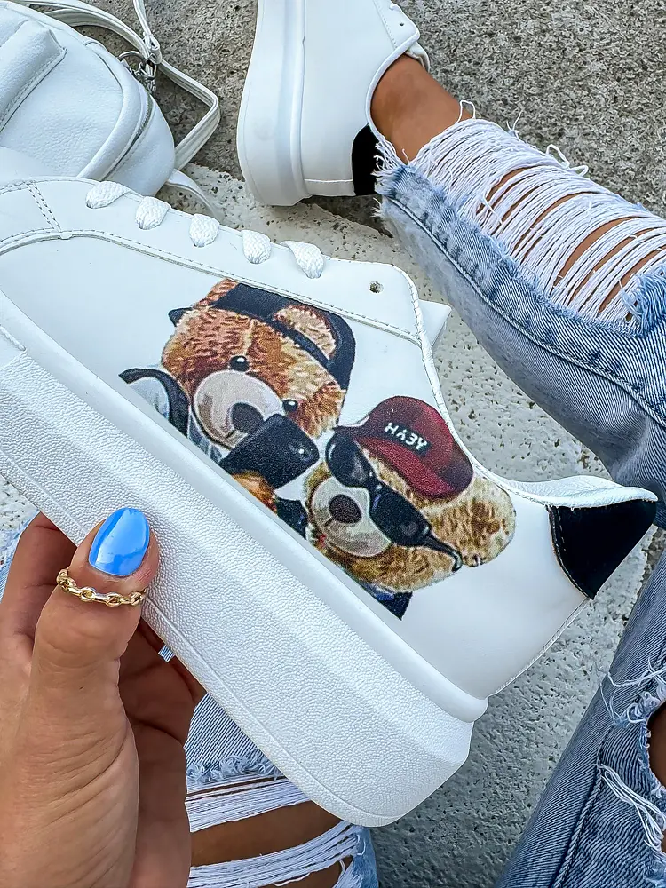 Dámske tenisky s medvedíkmi YOGI+ - next