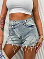 Roztrhané denim šortky PETRIA