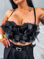 Čierny bralet top DEMI