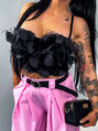 Čierny bralet top DEMI
