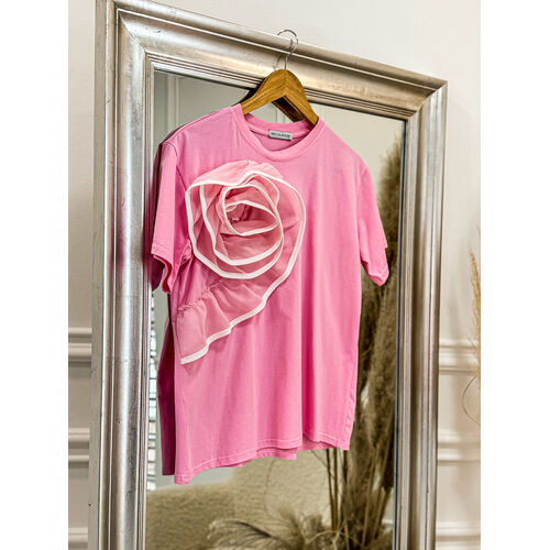Ružové dámske tričko TORI veľkosť: one size