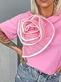 Ružové dámske tričko TORI