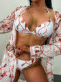 Push-up bikiny s kaftanom RODRIKA+