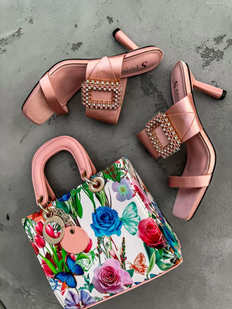 Elegantné saténové sandále FADILAH+ - next