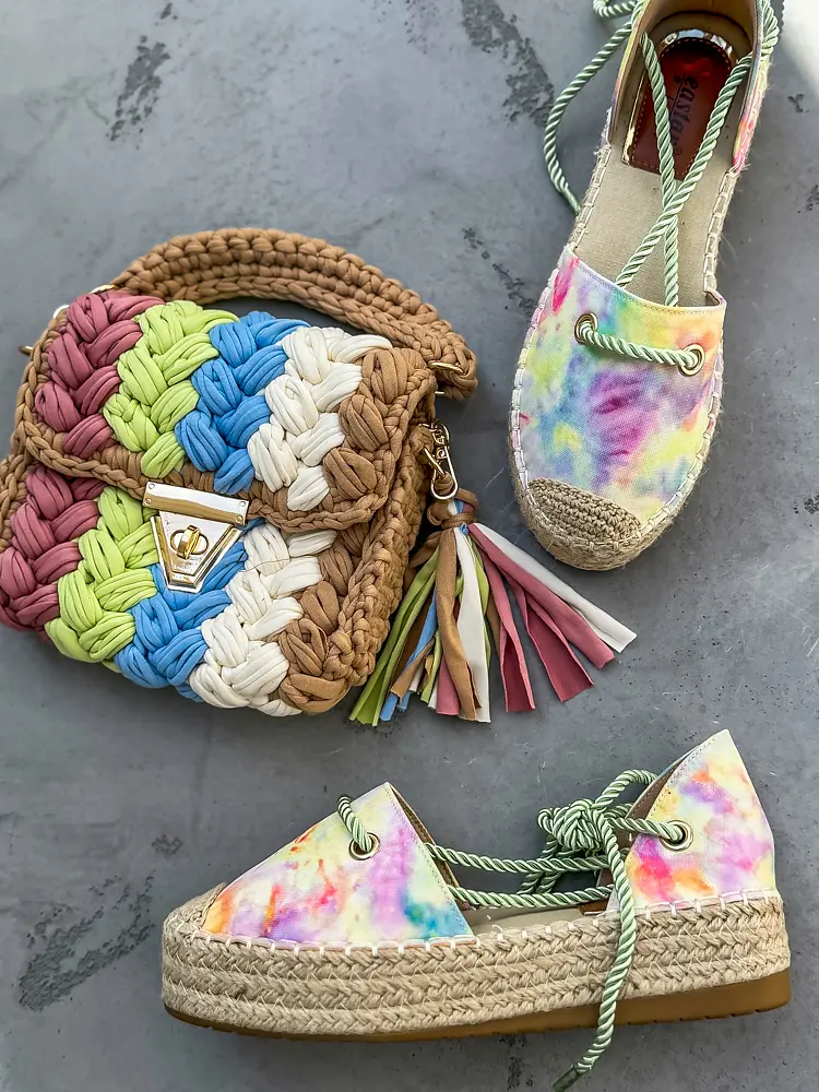 Sandále na viazanie NAWAL- - next