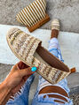 Béžové espadrilky LUIZA+
