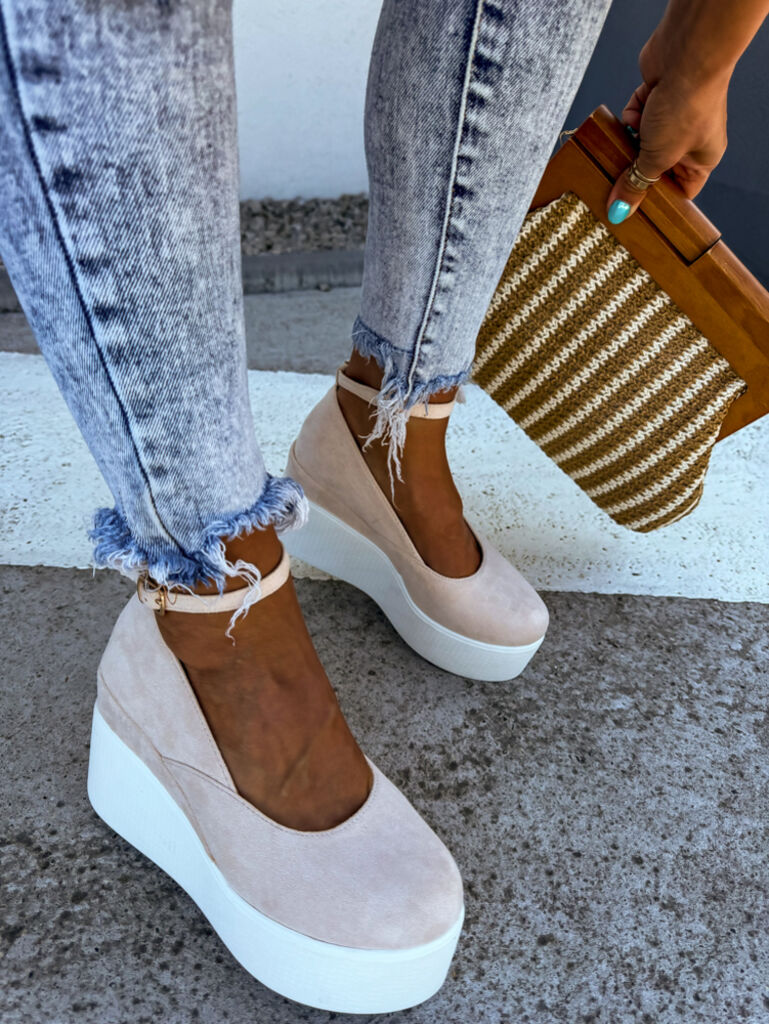 Elegantné platformové sandále SERAPHIEL - next