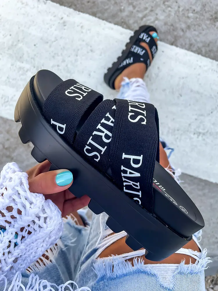 Platformové šľapky PARIS- - next