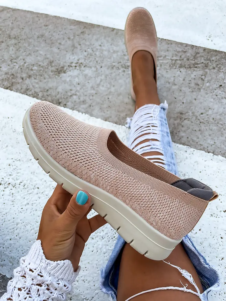 Ružové nazúvacie topánky REMYNA-