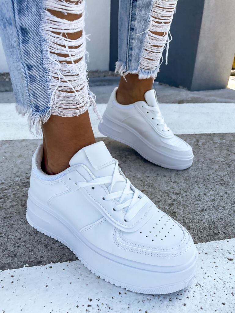 Biele dámske tenisky CILKA+