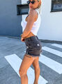 Roztrhané denim šortky LOTTE+