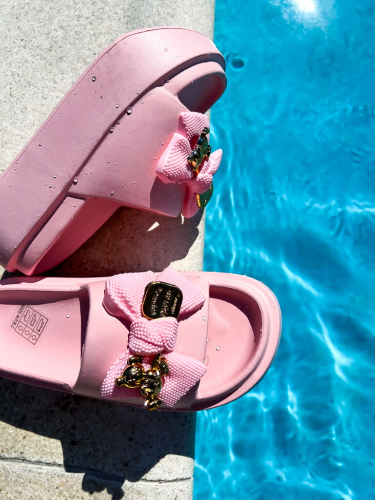 Platformové gumené papuče KETTY+