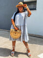 Oversized babydoll šaty KATRYN+