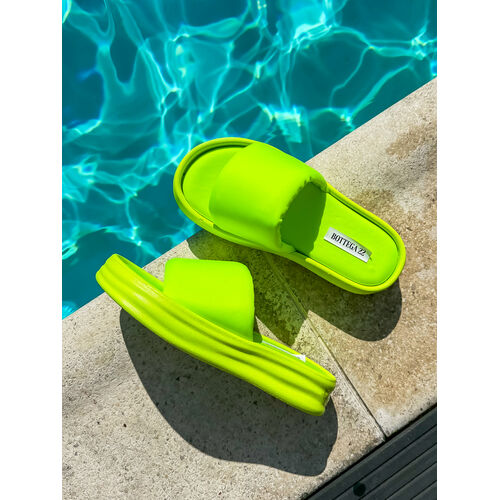 Neónovo-žlté šľapky AVIVA+ veľkosť: 37