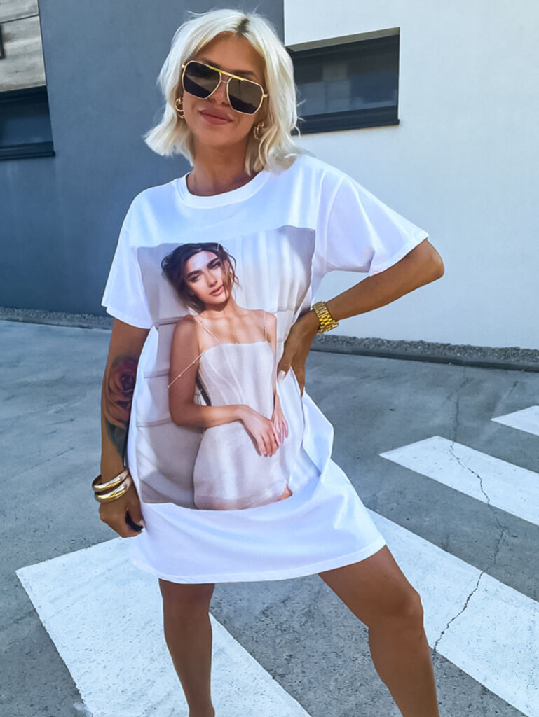 Dámska tunika s potlačou CRYSTAL+