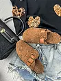 Teplé teddy papuče KARRIE-