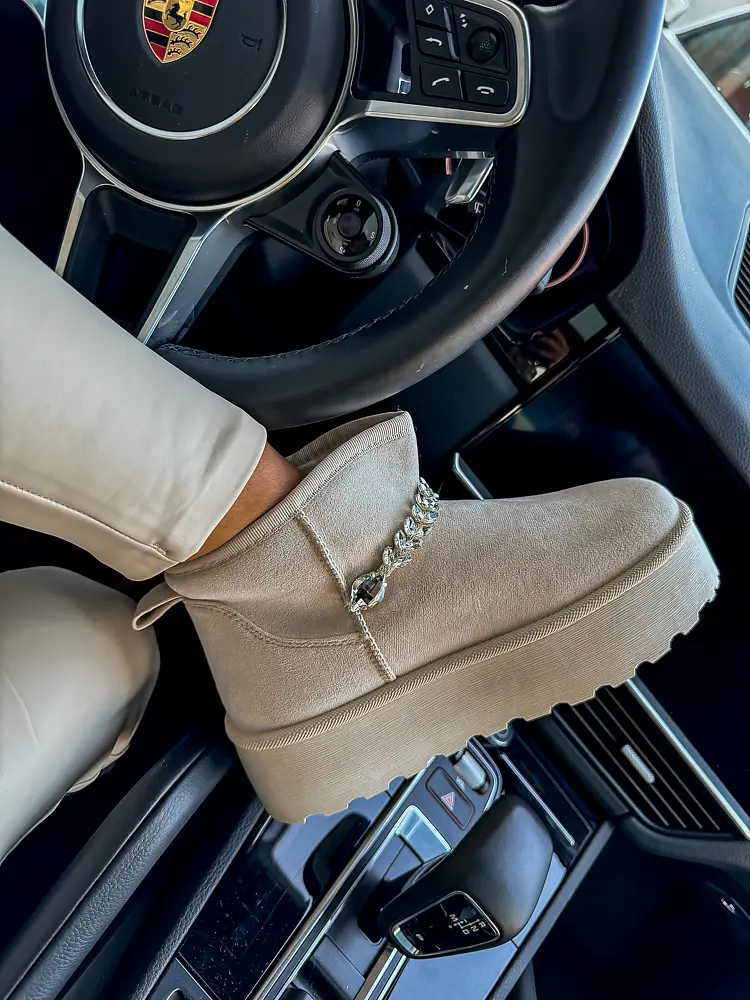 Dámske snehule so striebornou ozdobou YARA- - next