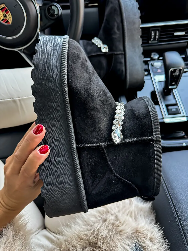 Dámske snehule so striebornou ozdobou YARA- - next