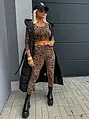 Športový leopardí komplet MAKENA+