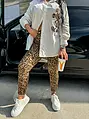 Dlhá oversized košeľa s potlačou MAERA+