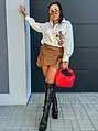 Dlhá oversized košeľa s potlačou MAERA+