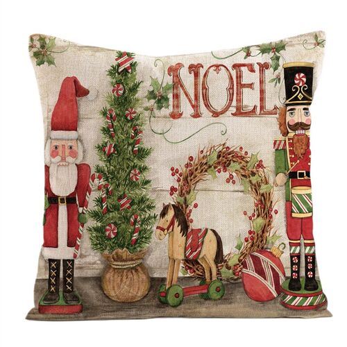 Vianočná obliečka na vankúš 45x45 cm+ farba: multicolor