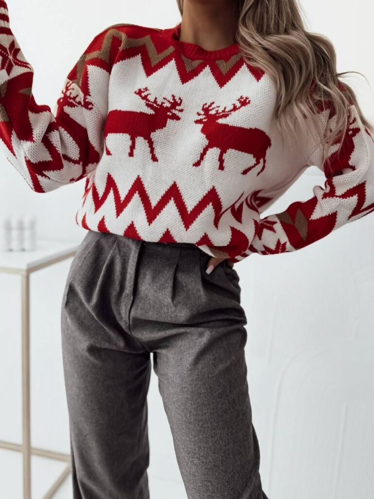 Dámsky vianočný pulóver LORENA+