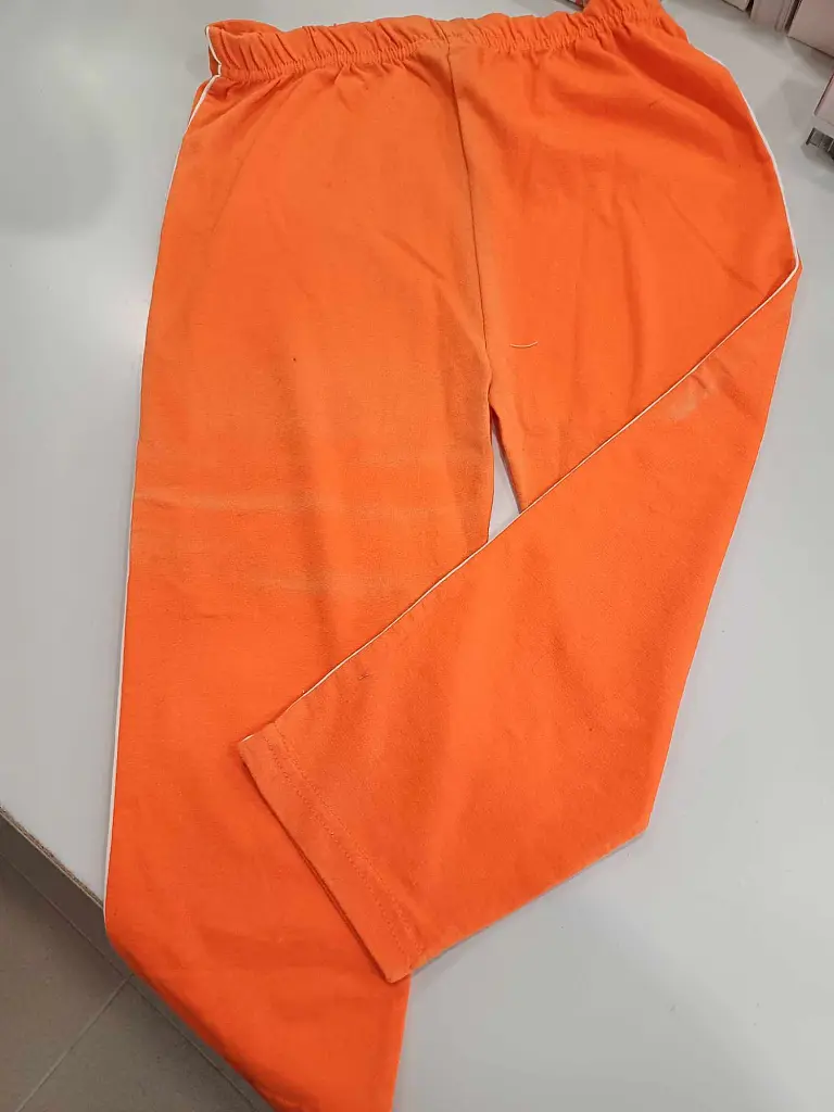 Chlepčenské nohavice orange