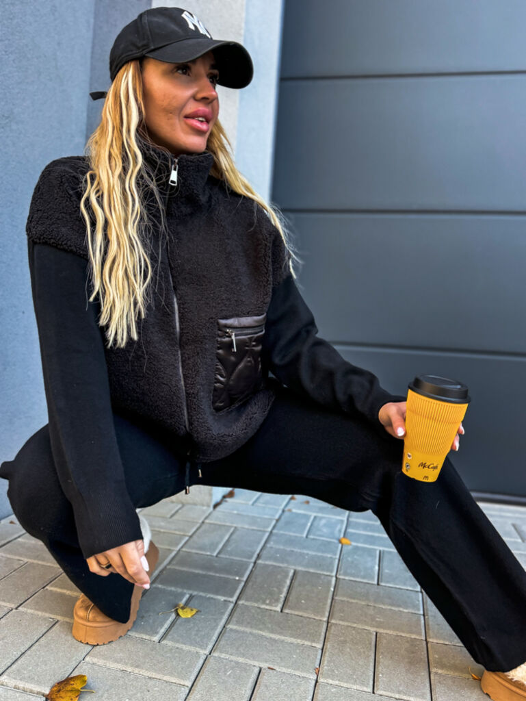 Športovo-elegantný pletený komplet BERRYS+ - next