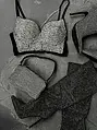 Bralet top zdobený kamienkami LIZZY