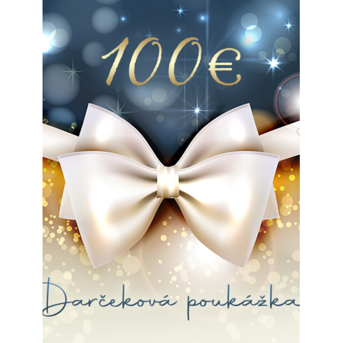 Darčeková poukážka veľkosť: 100€