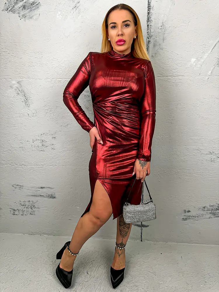 Elegantné trblietavé šaty CHEVAUN+ - next