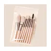 Sada 8 štetcov na make-up, jemné a precízne - krémová farba
