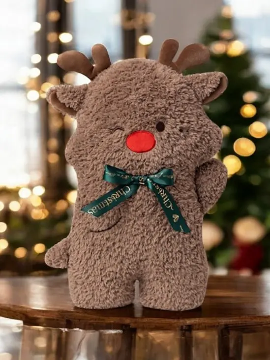 Krásny plyšový vankúš RUDOLPH - 40 cm+