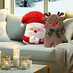 Krásny plyšový vankúš MIKULÁŠ- 35 cm+