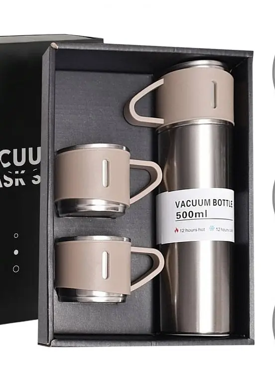 Darčeková sada termosky s 3 hrnčekmi - 500 ml