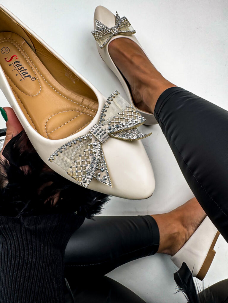 Balerínky zdobené kamienkami MARIELLA+ - next