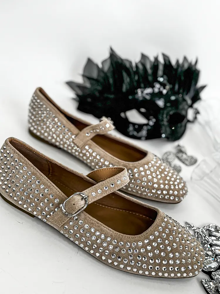 Balerínky so striebornými ozdobami ZOLA+