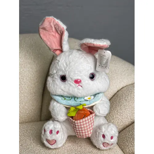 Plyšový zajačik - 35 cm farba: white