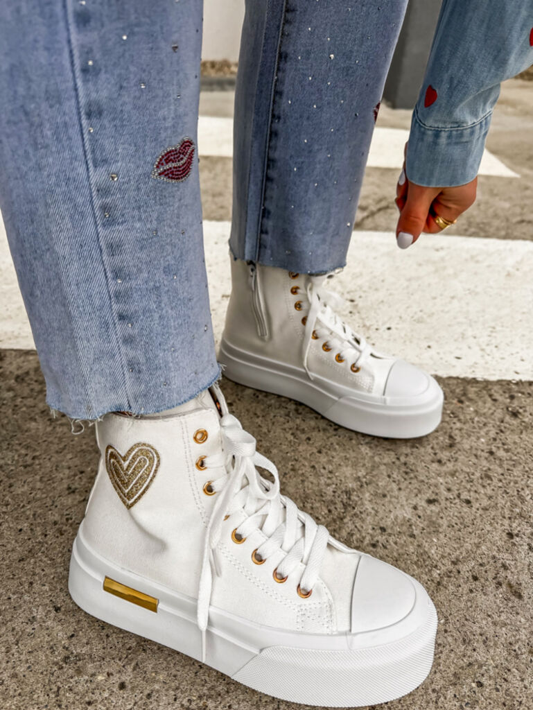 Platformové členkové tenisky NAZIRA