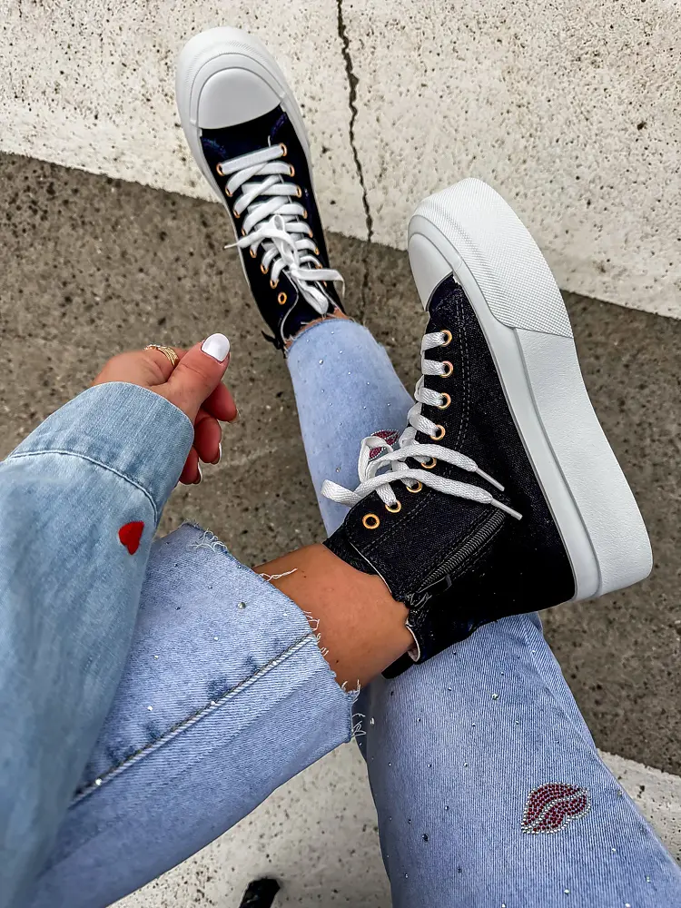 Platformové členkové tenisky NAZIRA- - next